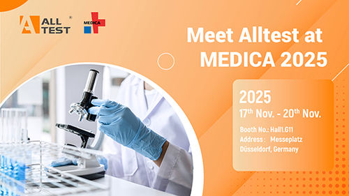 সম্পর্কে সর্বশেষ কোম্পানি খবর MEDICA 2025-এ Alltest-এর সাথে সাক্ষাৎ করুন