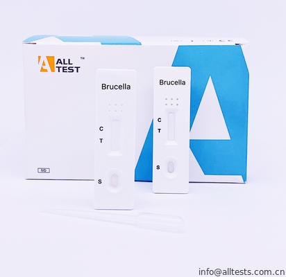 Good price ব্রুসেলা অ্যাবোর্টাস অ্যান্টিজেন র‌্যাপিড ডায়াগনস্টিক টেস্ট কিটগুলি উচ্চ সংবেদনশীলতার সাথে অনলাইন