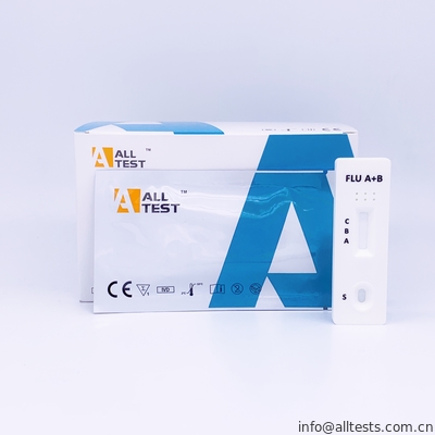 Good price ইনফ্লুয়েঞ্জা এ এবং ইনফ্লুয়েঞ্জা বি ভাইরাসের গুণগত সনাক্তকরণের জন্য ক্যাসেট সংক্রামক রোগের পরীক্ষা অনলাইন