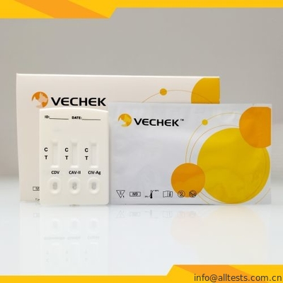 Good price CDV + CAV - II + CIV অ্যান্টিজেন কম্বো র‌্যাপিড টেস্ট ক্যাসেট সিক্রেশন অনলাইন