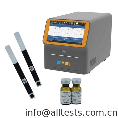 Good price CA125 টেস্ট কিট CLIA 2.3 - 1000 U/ML ডাবল অ্যান্টিবডি স্যান্ডউইচ পদ্ধতি অনলাইন