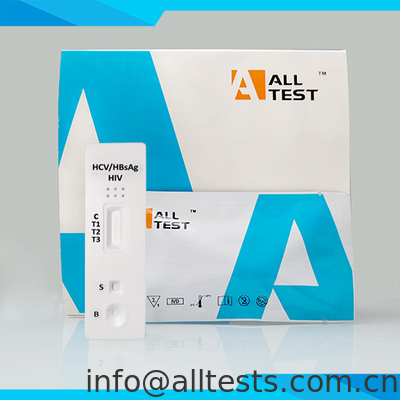 Good price HCV HBsAg এবং HIV সনাক্তকরণের জন্য সংবেদনশীল সংক্রামক রোগ পরীক্ষা উচ্চ নির্ভুলতা দ্রুত ফলাফল 15 মিনিটের মধ্যে অনলাইন