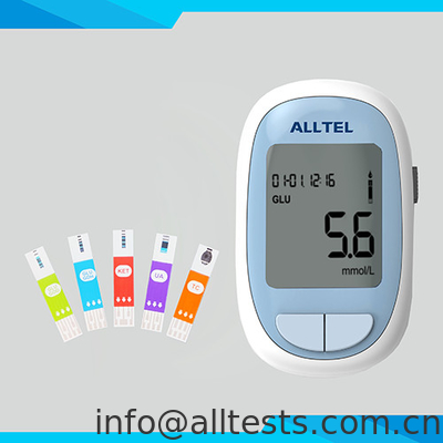 Good price রক্তে গ্লুকোজের GDH / কেটোন / ইউরিক অ্যাসিড / মোট কোলেস্টেরল 4 ইন 1 মনিটরিং সিস্টেম অনলাইন