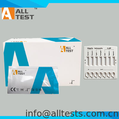 ভালো দাম শিগেলা/সালমোনেলা/সি.ডিফ-এর জন্য ব্যাকটেরিয়াল ডায়রিয়া র‍্যাপিড টেস্ট, ১০ মিনিটে দ্রুত ফলাফল, উচ্চ নির্ভুলতা এবং সহজ ভিজ্যুয়াল ইন্টারপ্রিটেশন অনলাইন