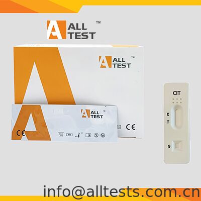 ভালো দাম সিআইটি র‍্যাপিড টেস্ট ড্রাগ অ্যাবিউজ টেস্ট কিট, ৫-১০ মিনিটের মধ্যে ফলাফল এবং ৫০০ এনজি/এমএল কাট-অফ সহ, পুরো রক্ত/সিরাম/প্লাজমা নমুনার জন্য অনলাইন