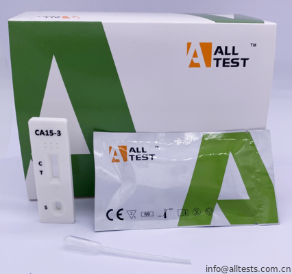 Good price সুবিধাজনক র‌্যাপিড অ্যাস টেস্ট সিই উচ্চ সংবেদনশীলতার সাথে কার্সিনোমা অ্যান্টিজেন 15-3 এর জন্য চিহ্নিত হয়েছে অনলাইন