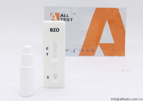 Good price অক্সাজেপাম BZO ড্রাগ অপব্যবহারের পরীক্ষার কিট ওয়ান স্টেপ ক্যাসেট OEM ISO13485 / সিই পুরো রক্ত ​​/ সিরাম / প্লাজমায় অনলাইন