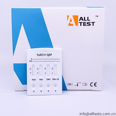 Good price ToRCH আইজিএম কম্বো র‌্যাপিড টেস্ট ক্যাসেট র‌্যাপিড ক্রোমাটোগ্রাফিক ইমিউনোসায় ay অনলাইন