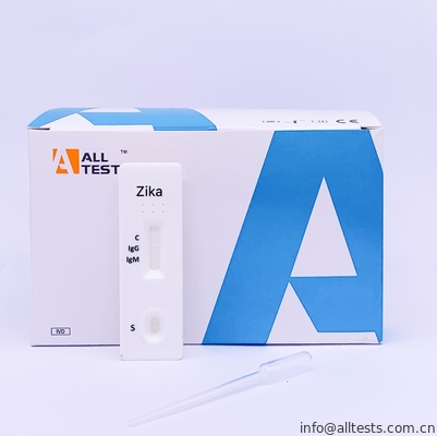 Good price পুরো রক্ত ​​/ সিরাম / প্লাজমায় জিকা আইজিজি / আইজিএম র‌্যাপিড টেস্ট ক্যাসেট সহজেই ব্যবহৃত অনলাইন