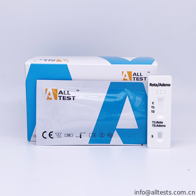 Good price উচ্চমানের এবং সুবিধাজনক পেশাদার রোটাভাইরাস / অ্যাডেনোভাইরাস কম্বো টেস্ট ক্যাসেট অনলাইন