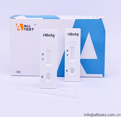 Good price এইচবিএসএজি দ্রুত পরীক্ষার ক্যাসেট (পুরো রক্ত ​​/ সিরাম / প্লাজমা) অনলাইন
