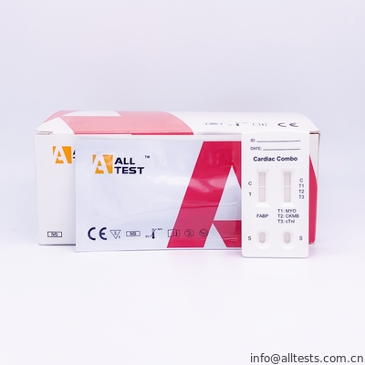 Good price দ্রুত ডায়াগনস্টিক টেস্ট এইচ - এফএবিপি এবং মায়োগ্লোবিন / সিকে - এমবি / ট্রপোনিন আই কম্বো অনলাইন