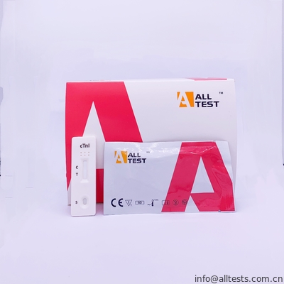 Good price মেডিকেল র‌্যাপিড ডায়াগনস্টিক টেস্ট কার্ডিয়াক ট্রপোনিন আই (সিটিএনআই) সিই সহ তীব্র করোনারি সিন্ড্রোমের জন্য দ্রুত পরীক্ষার অনলাইন