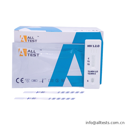 Good price সুবিধাজনক অলটেষ্ট এইচআইভি 1.2.O দ্রুত পরীক্ষার ক্যাসেট অনলাইন