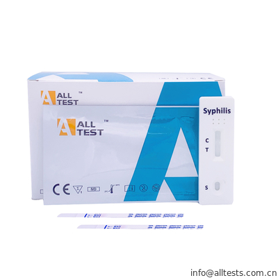Good price সংবেদনশীল ওয়ান স্টেপ সিফিলিস র্যাপিড টেস্ট কিট, হোম ডায়গনিস্টিক টেস্টিং কিট সংক্রামক রোগ পরীক্ষা অনলাইন